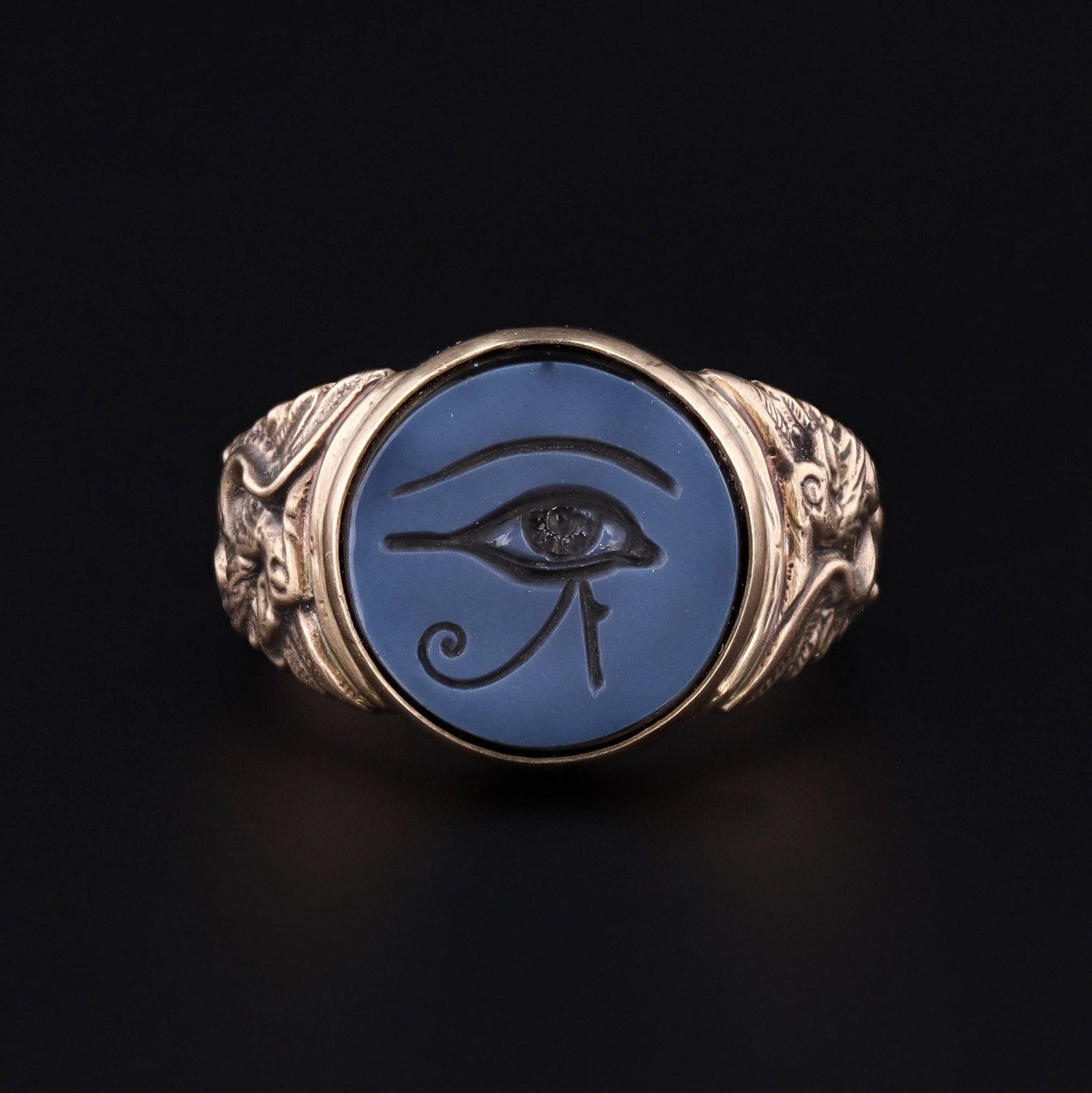 Eye of Horus Ring | Intaglio Ring - Trademark Antiques