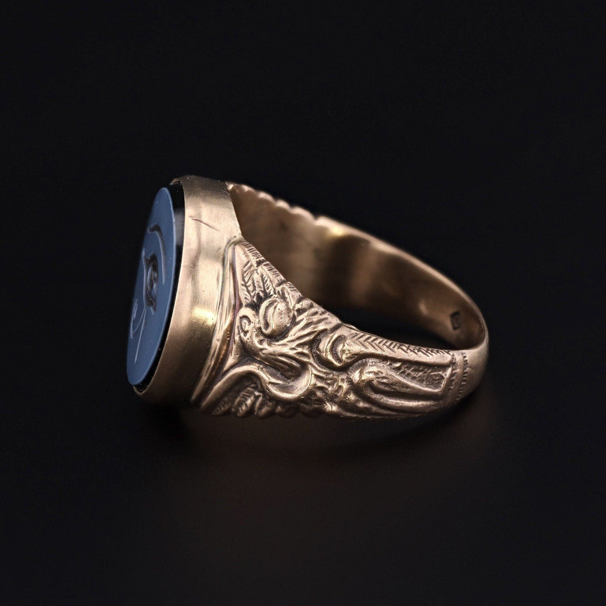 Eye of Horus Ring | Intaglio Ring - Trademark Antiques