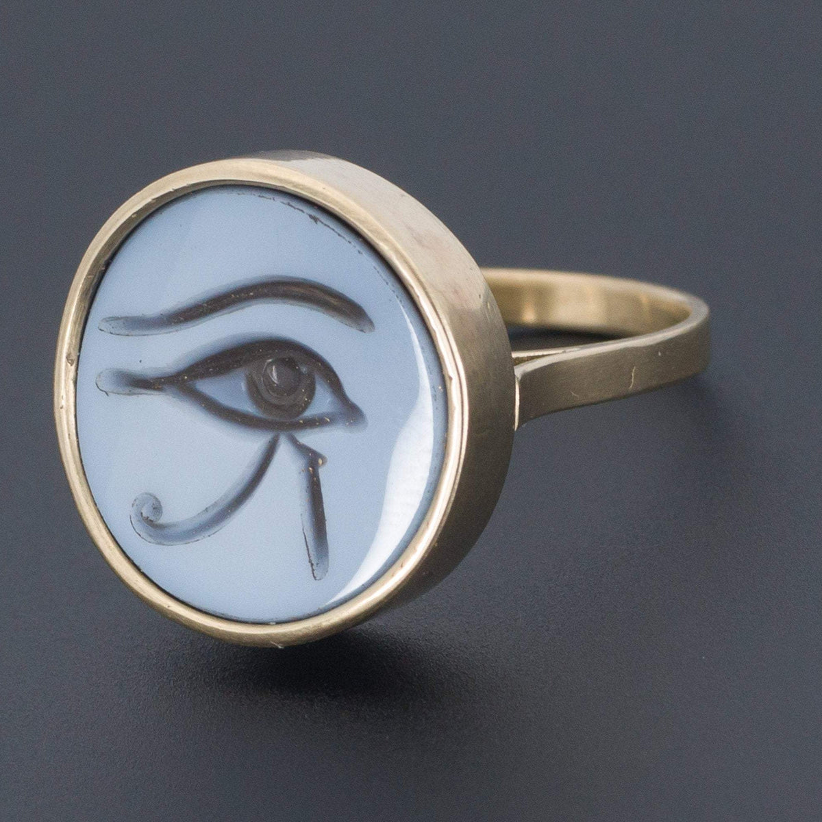 Eye of Horus Ring | Intaglio Ring - Trademark Antiques
