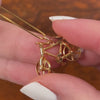 Vintage Moveable Bicycle Charm of 10k Gold
