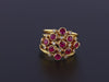 Vintage Ruby Harem Ring of 14k Gold