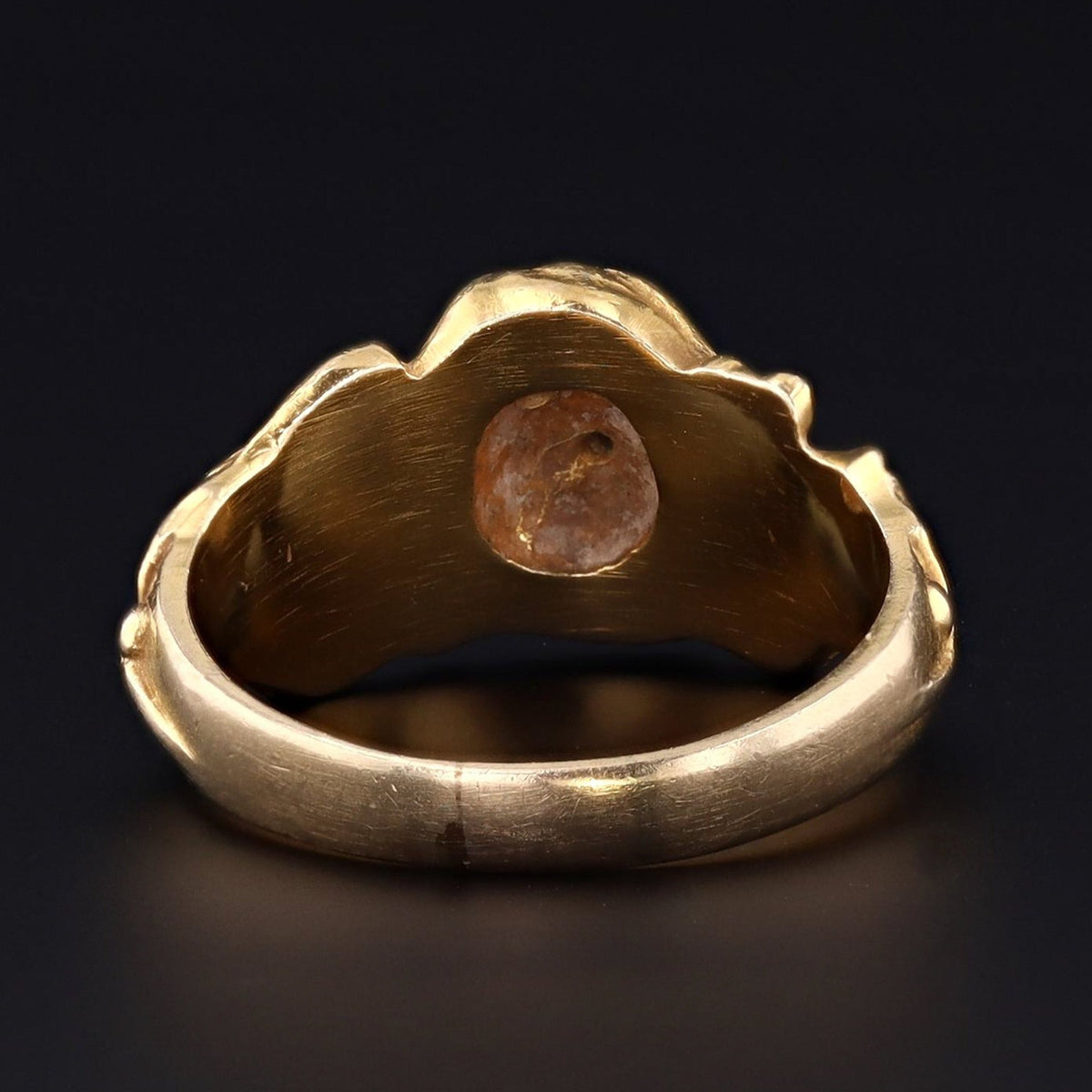 Figural Woman Ring | Art Nouveau Style Ring - Trademark Antiques