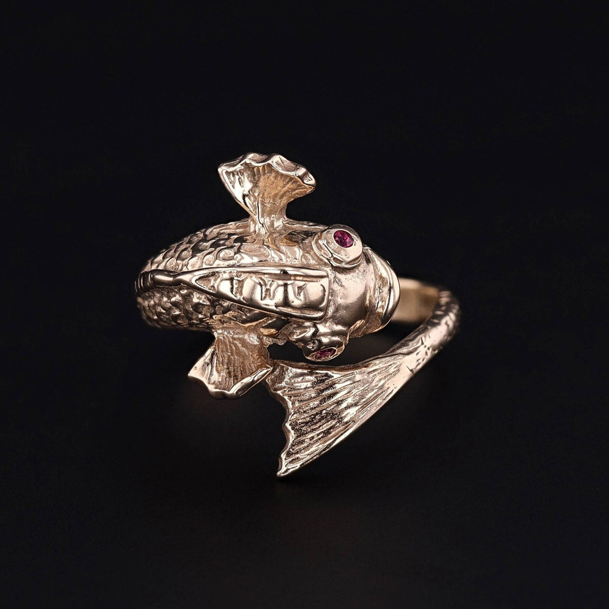 Fish Ring | Figural Ring - Trademark Antiques