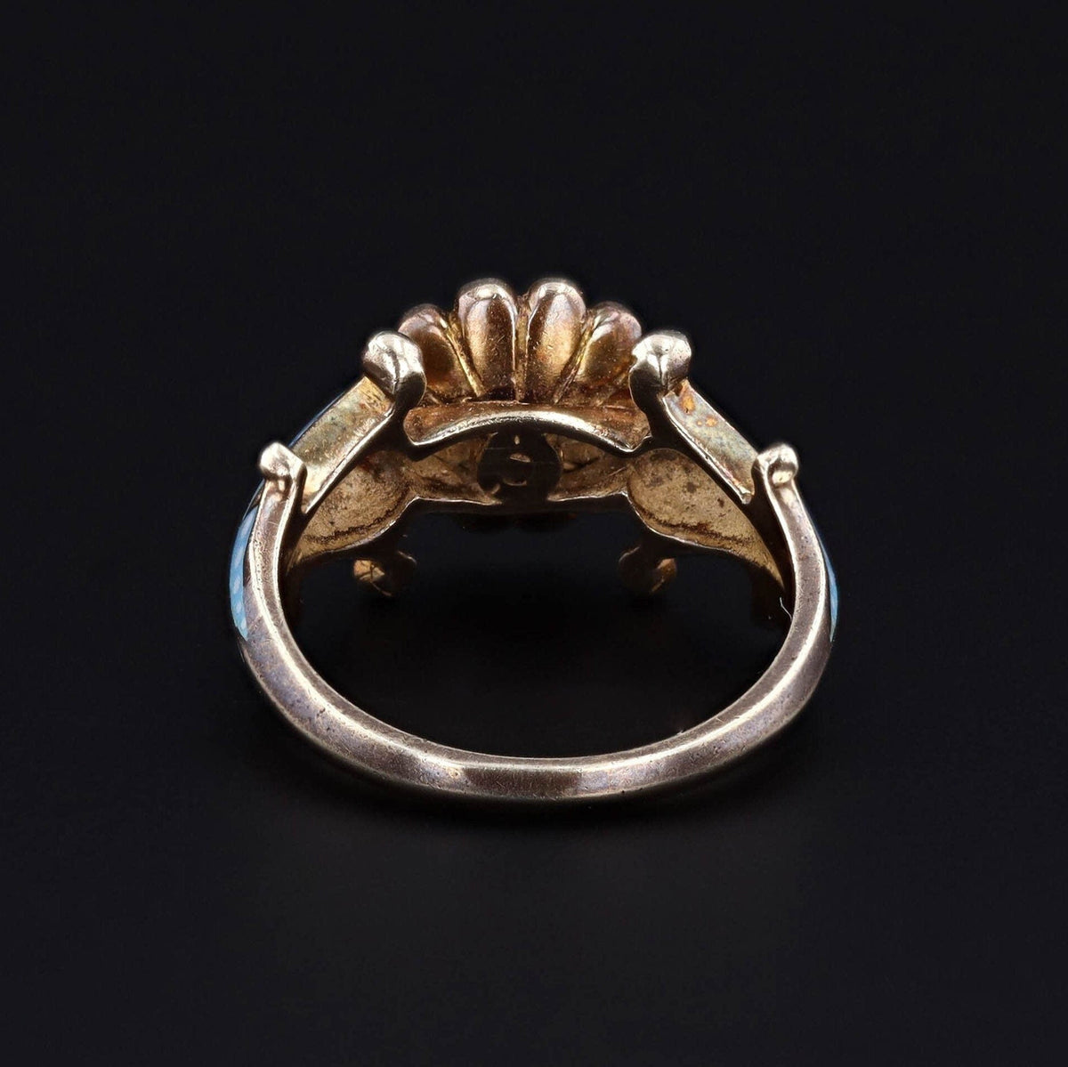 Flower Ring | Victorian Ring - Trademark Antiques
