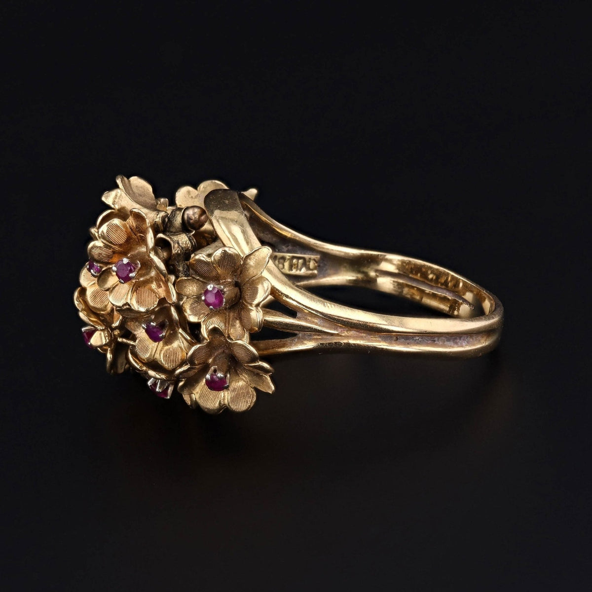 Flower Ring | Vintage Ring - Trademark Antiques