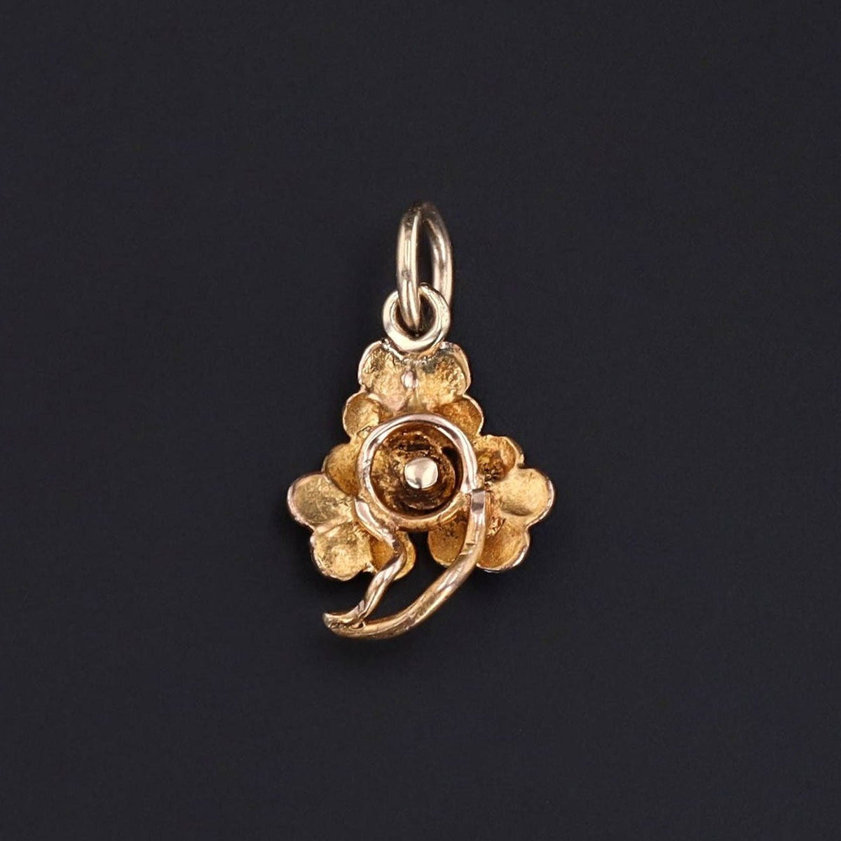 Forget - Me - Not Charm | Flower Charm - Trademark Antiques
