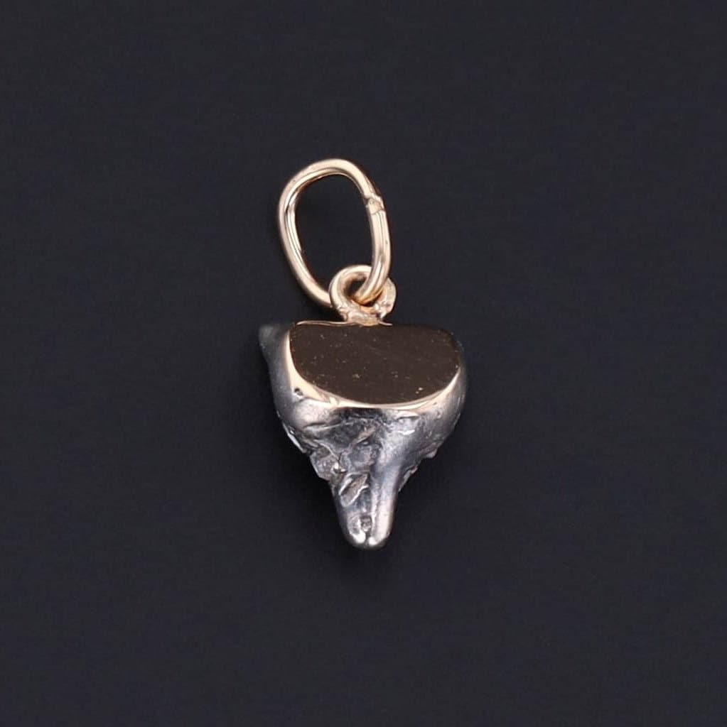 Fox Charm | Diamond Fox Charm - Trademark Antiques