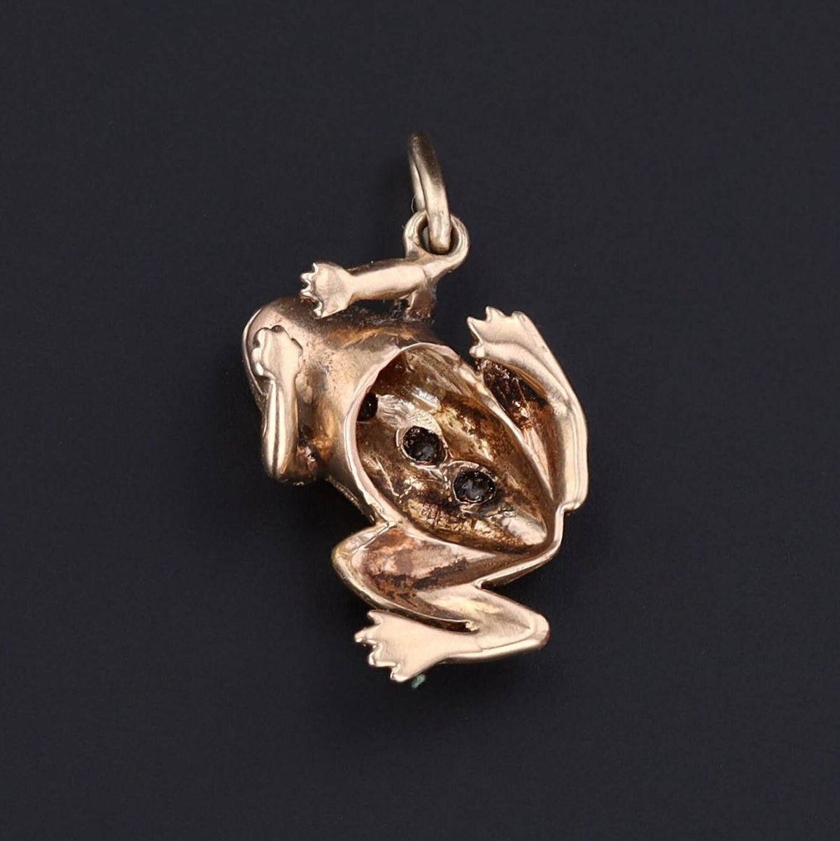 Frog Charm or Pendant | Antique Frog Charm - Trademark Antiques