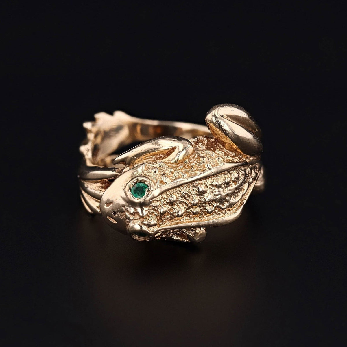 Frog Ring | Wrap Around Ring - Trademark Antiques