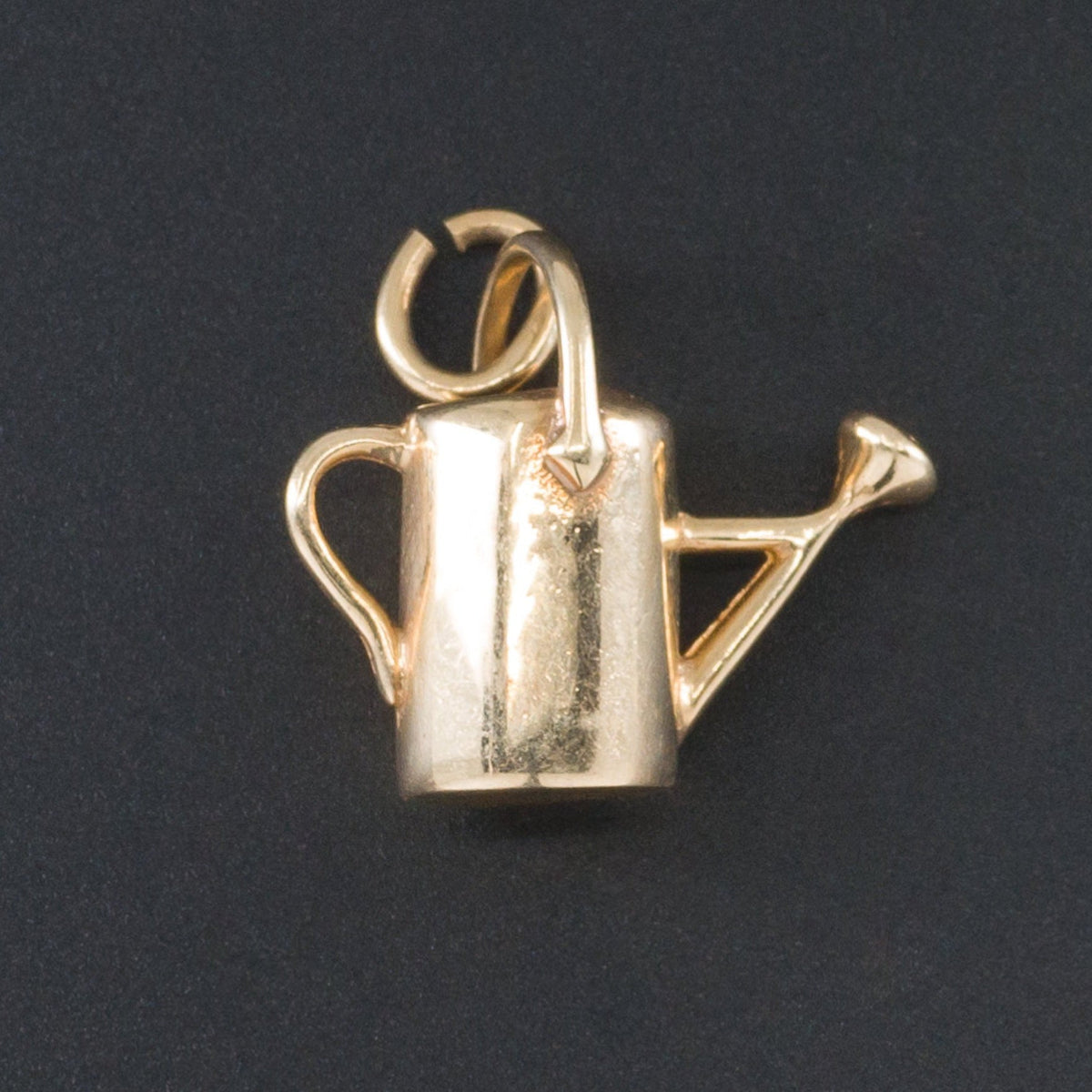 Gardner Charm | 14k Gold Watering Can Charm - Trademark Antiques