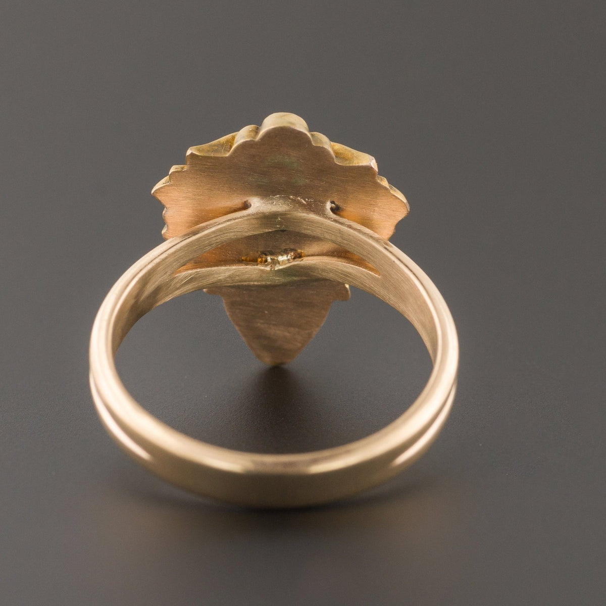 Gargoyle Ring | Antique Pin Conversion - Trademark Antiques