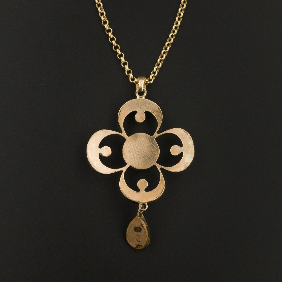 Garnet Pendant | Antique Garnet Pendant - Trademark Antiques