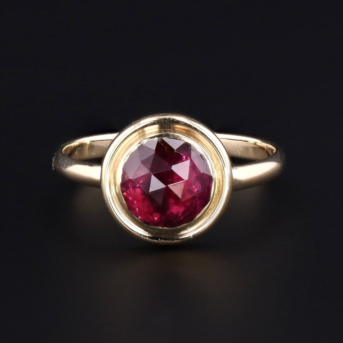 Garnet Ring | Antique Garnet Ring - Trademark Antiques