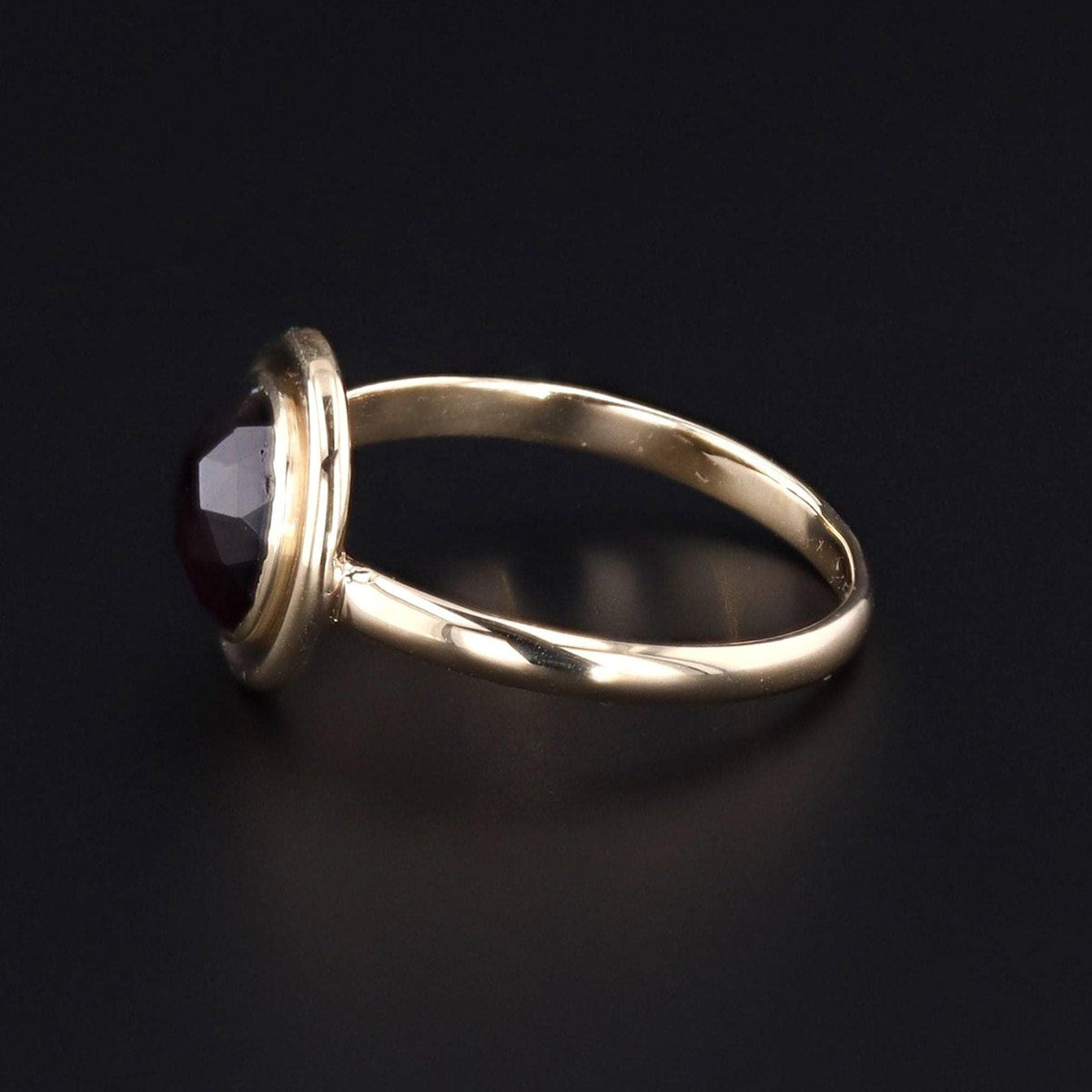 Garnet Ring | Antique Garnet Ring - Trademark Antiques