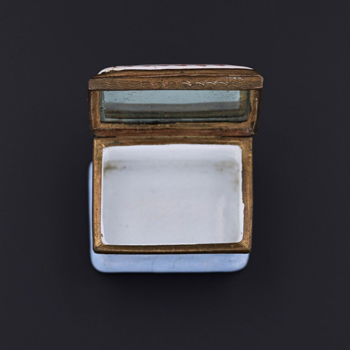 Georgian Enamel Patch Box - Trademark Antiques