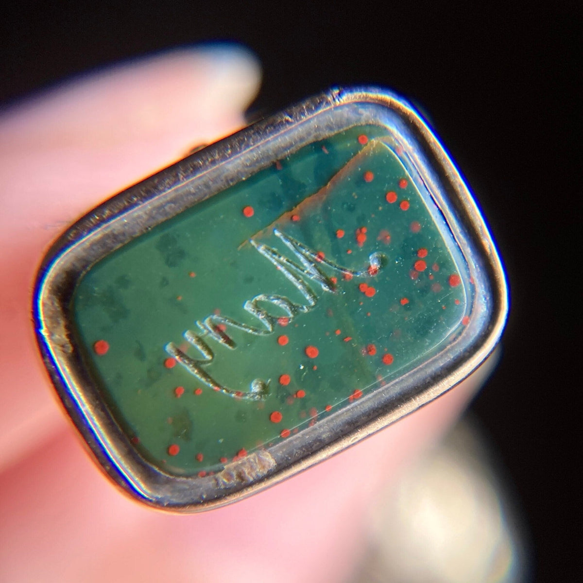 Georgian Fob Pendant on Split Ring - Trademark Antiques