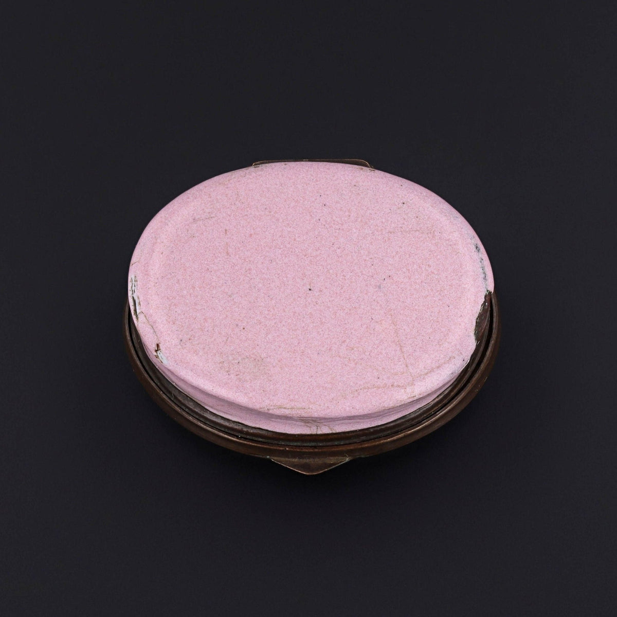 Georgian Love Token Enamel Patch Box - Trademark Antiques