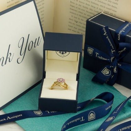 Georgian Mourning Ring | Urn Ring - Trademark Antiques