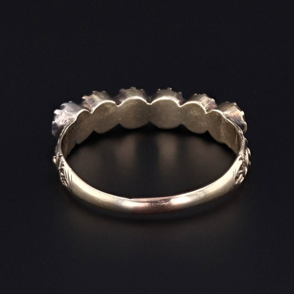 Georgian REGARD Acrostic Ring of 14k Gold - Trademark Antiques