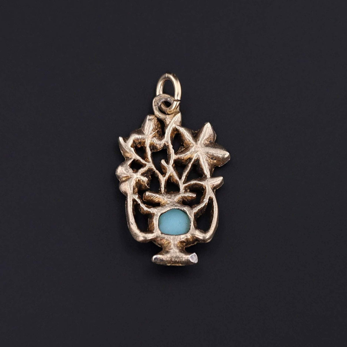 Giardinetti Pendant | Flower Charm - Trademark Antiques