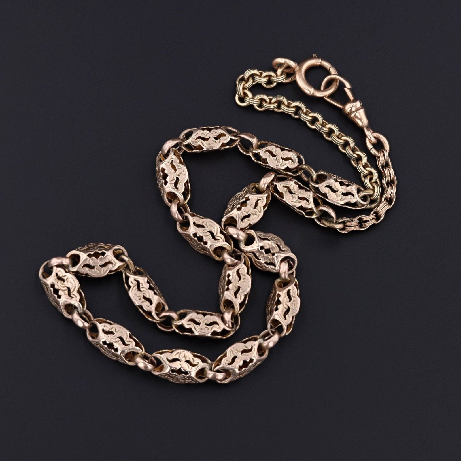 Gold Chain | 10k Gold Necklace - Trademark Antiques