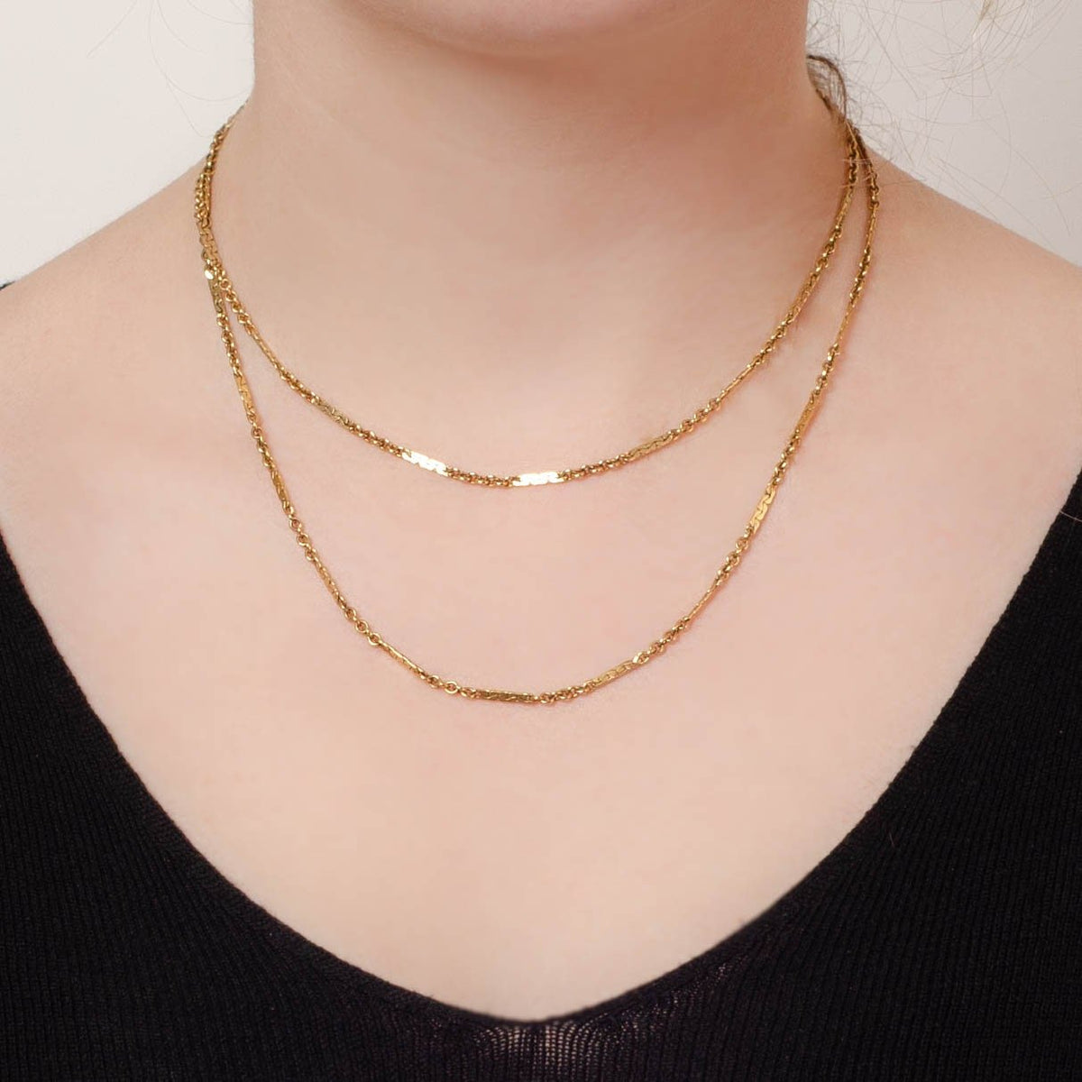 Gold Chain | Vintage Chain - Trademark Antiques
