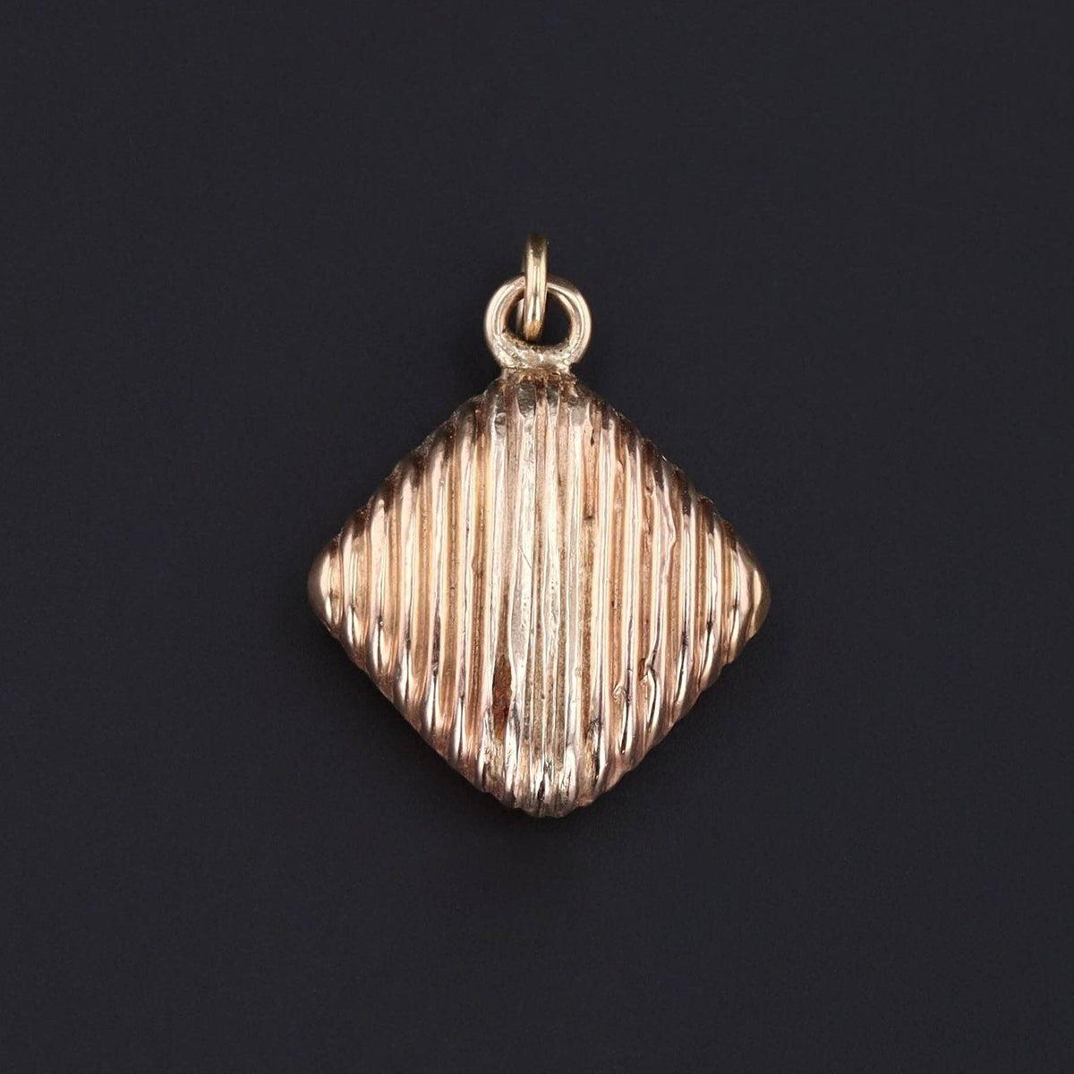 Gold Compass Pendant | Antique Compass Charm - Trademark Antiques