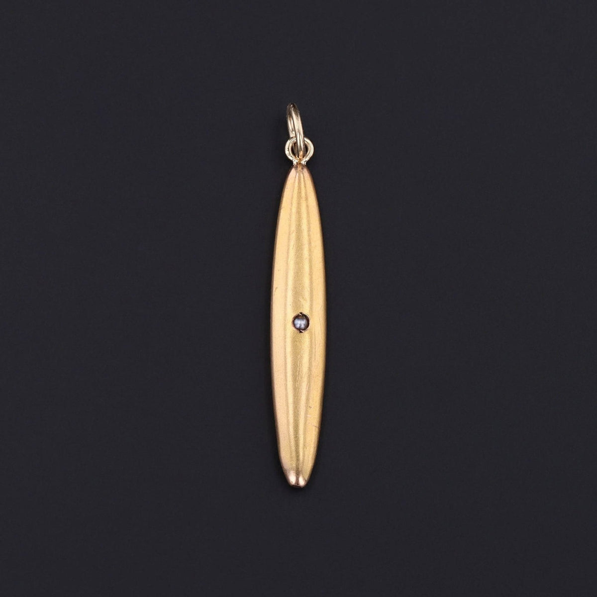 Gold Pendant | Bar Pendant - Trademark Antiques