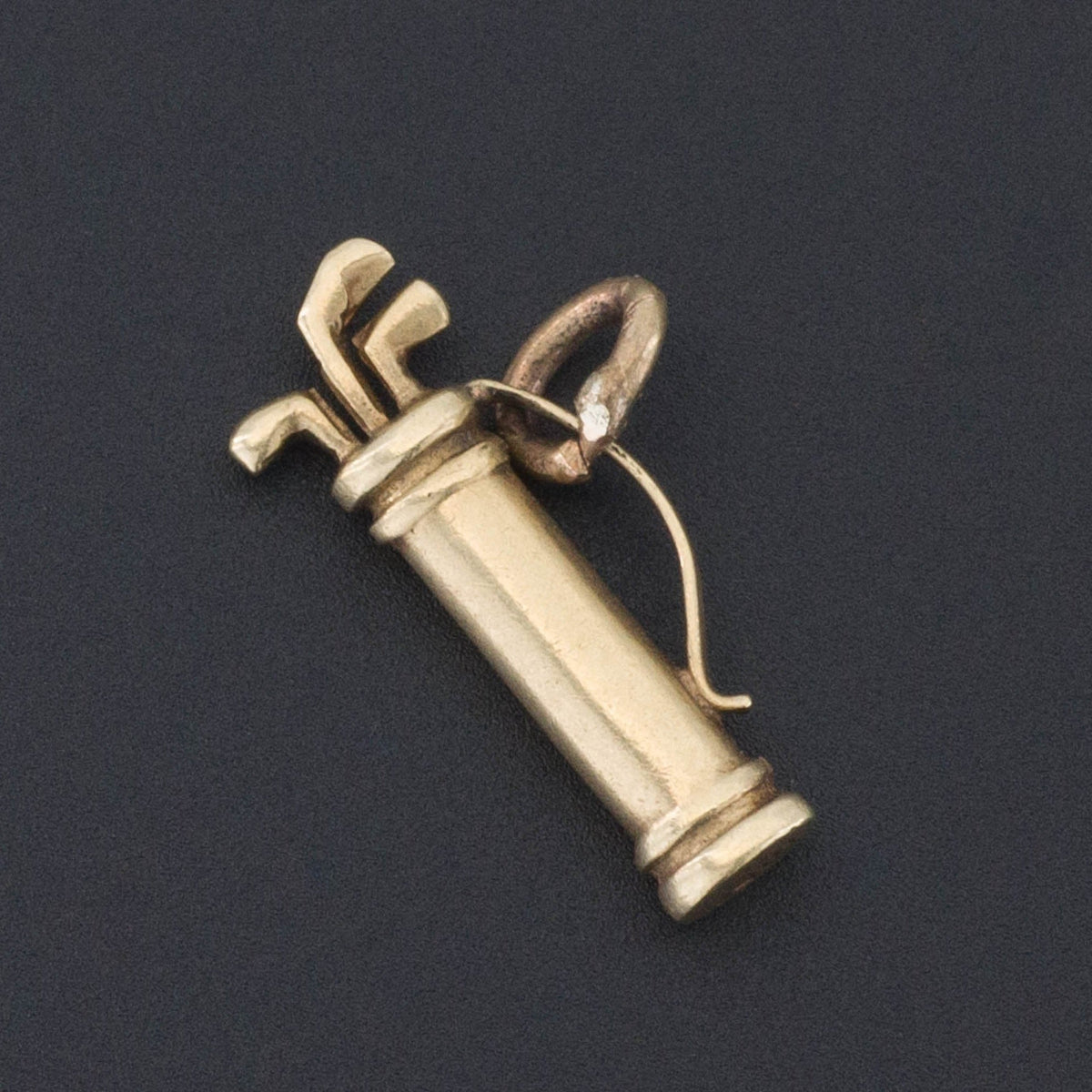Golf Club Charm | Vintage 14k Gold Charm - Trademark Antiques