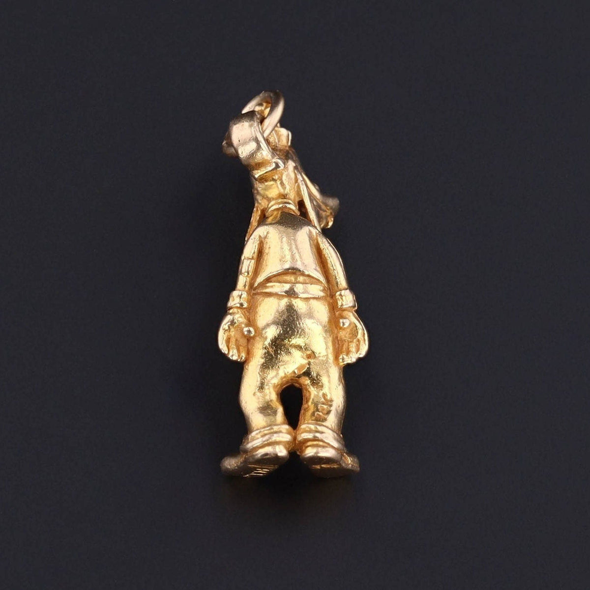 Goofy Charm | 14k Gold Charm - Trademark Antiques