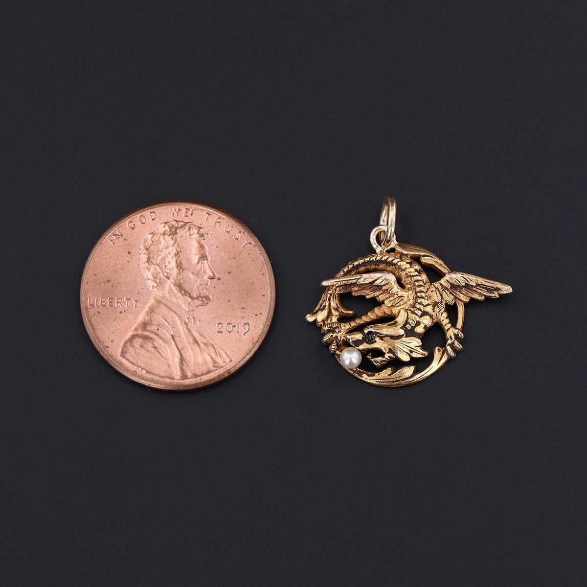 Griffin Pendant | Antique Charm - Trademark Antiques