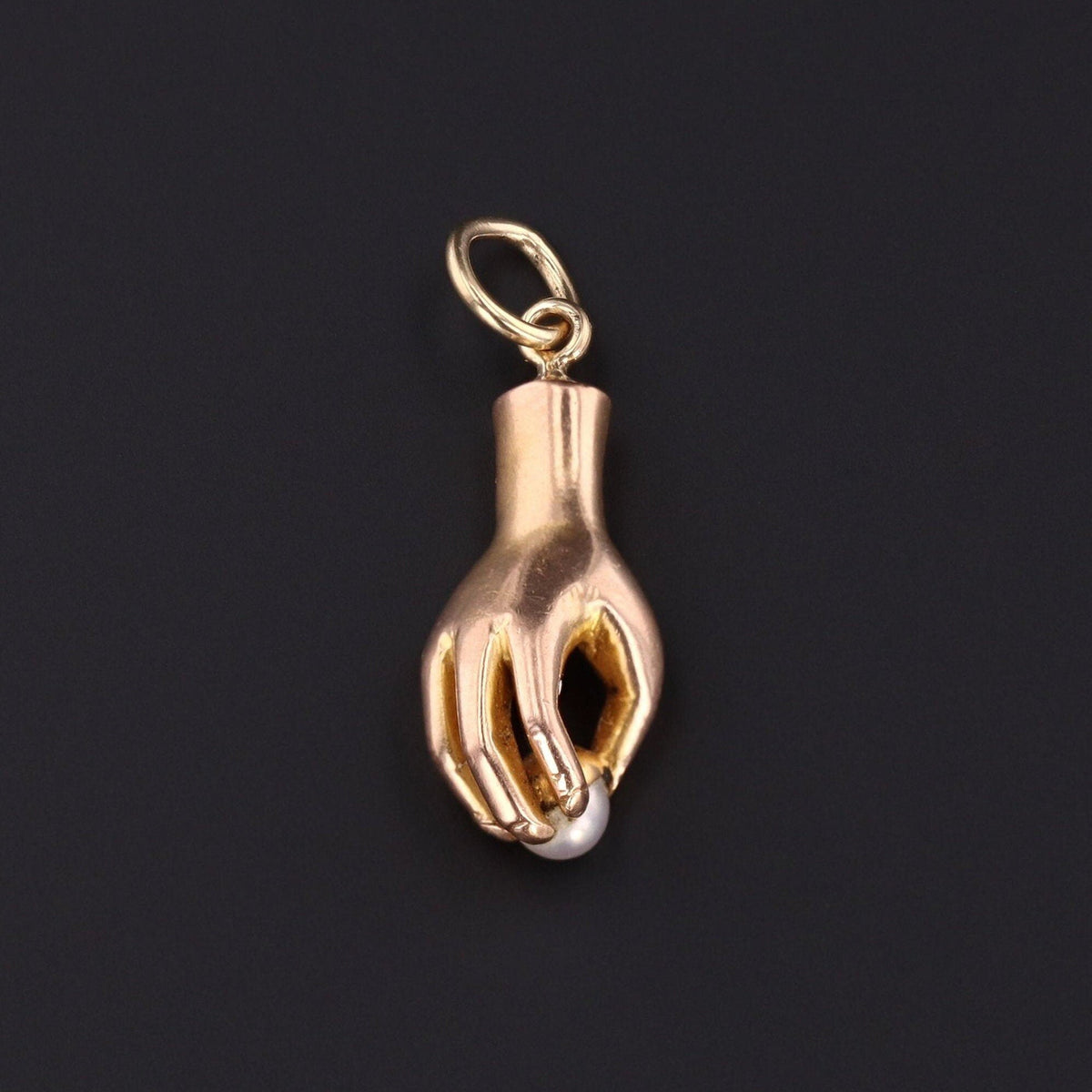 Hand Charm | Vintage Hand Charm - Trademark Antiques