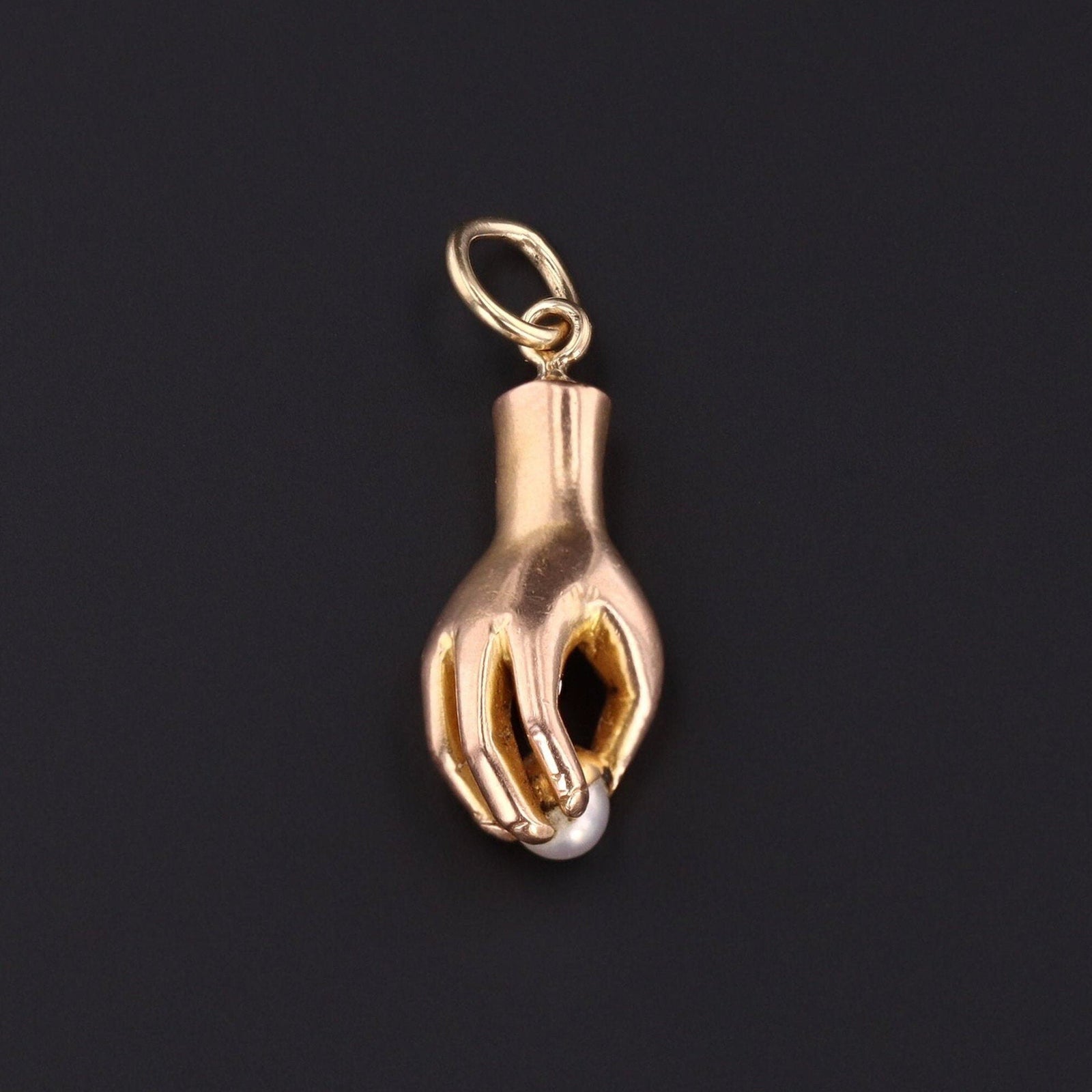 Hand Charm | Vintage Hand Charm - Trademark Antiques
