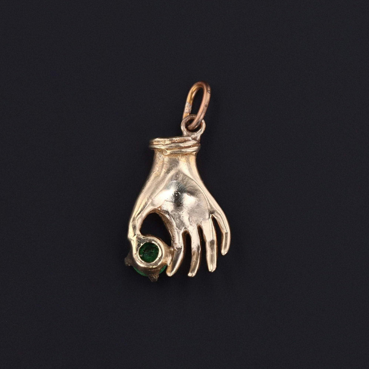 Hand Charm | Vintage Hand Charm - Trademark Antiques