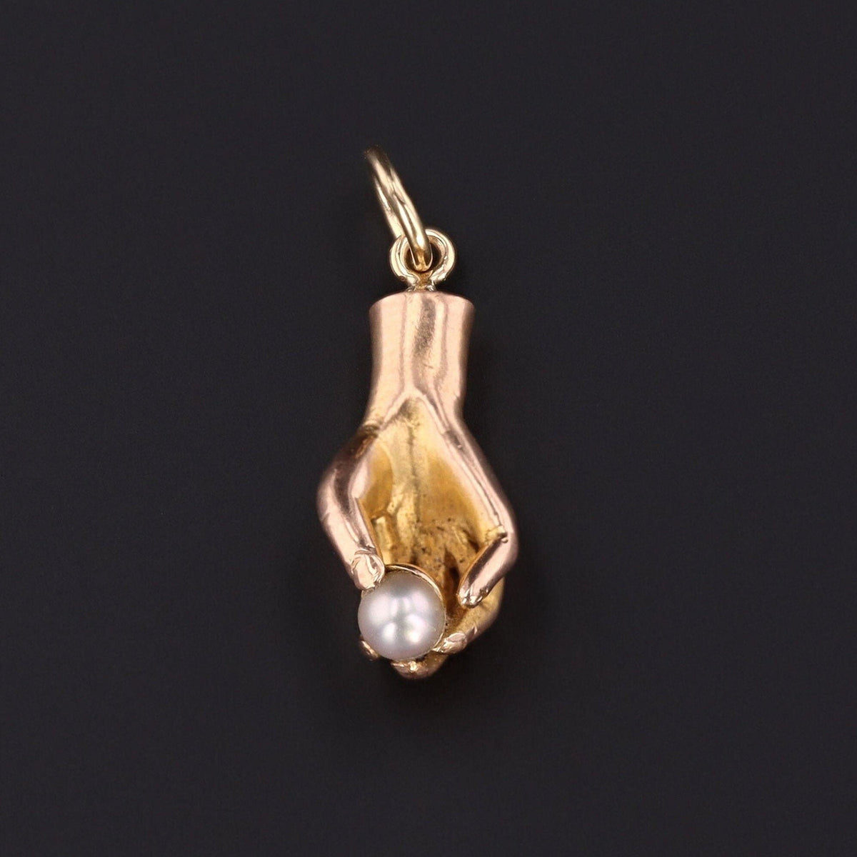 Hand Charm | Vintage Hand Charm - Trademark Antiques