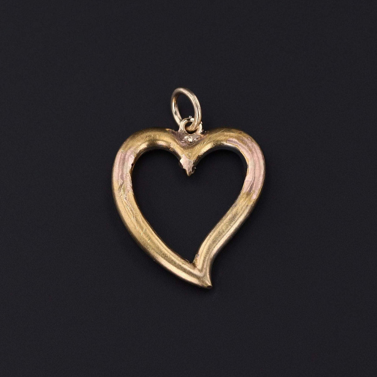 Heart Charm | Antique Heart Charm - Trademark Antiques