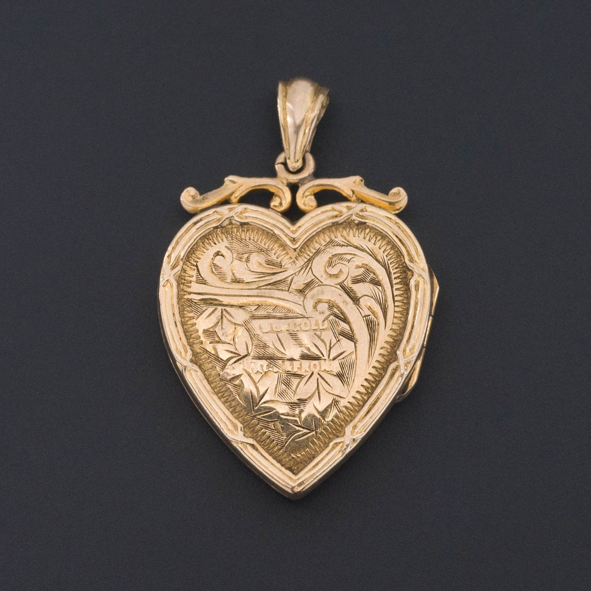 Heart Locket | Antique Heart Locket - Trademark Antiques