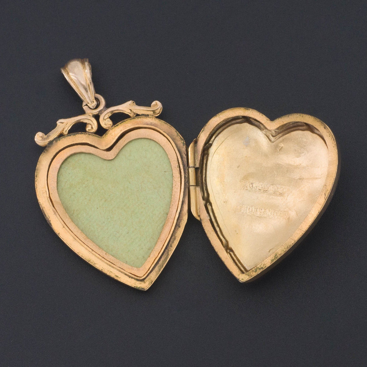 Heart Locket | Antique Heart Locket - Trademark Antiques