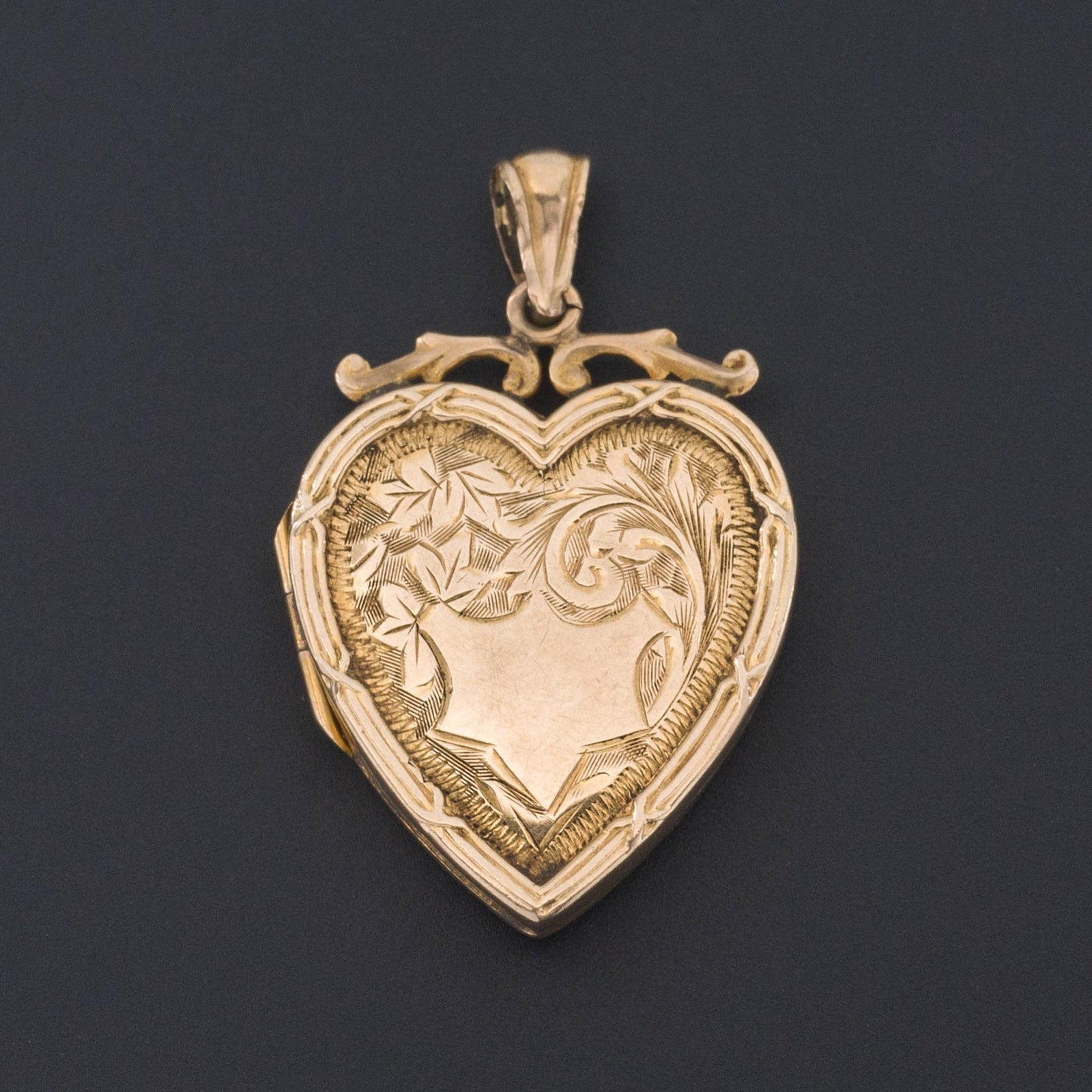 Heart Locket | Antique Heart Locket - Trademark Antiques