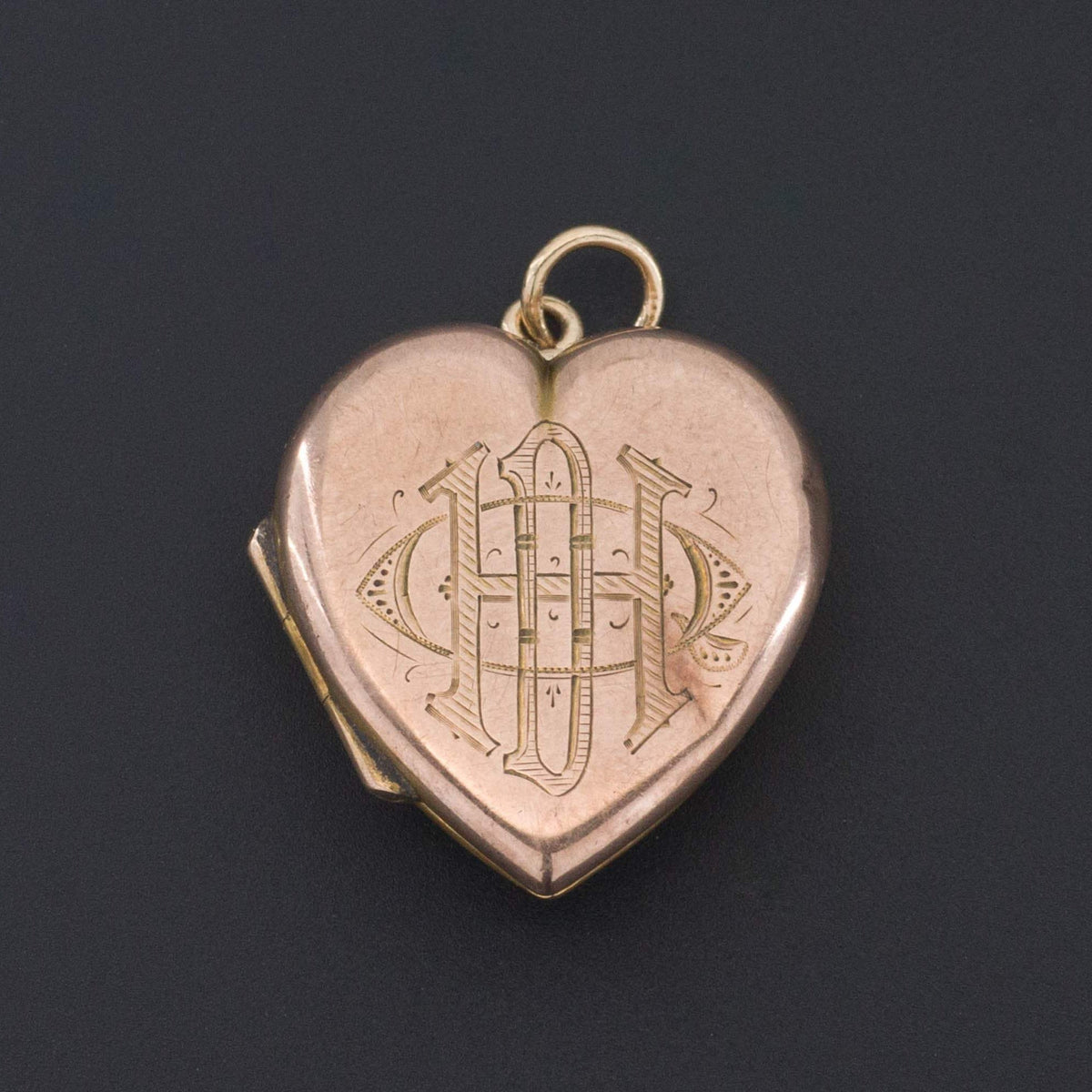 Heart Locket | Antique Heart Locket - Trademark Antiques