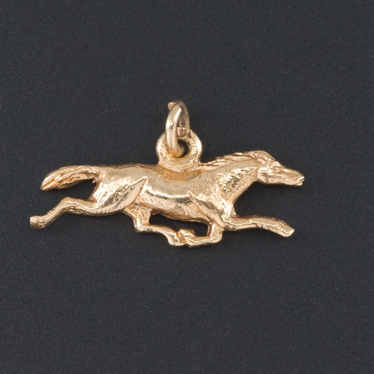 Horse Charm or Pendant | 14k Gold Horse - Trademark Antiques