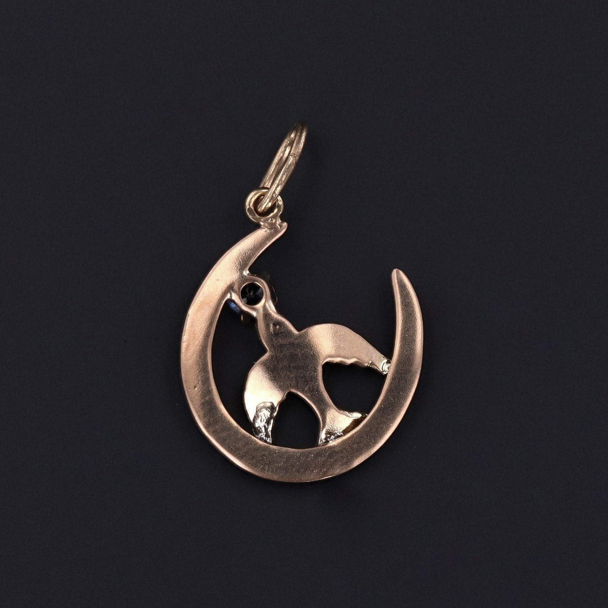 Horseshoe Charm | Antique Bird Charm - Trademark Antiques