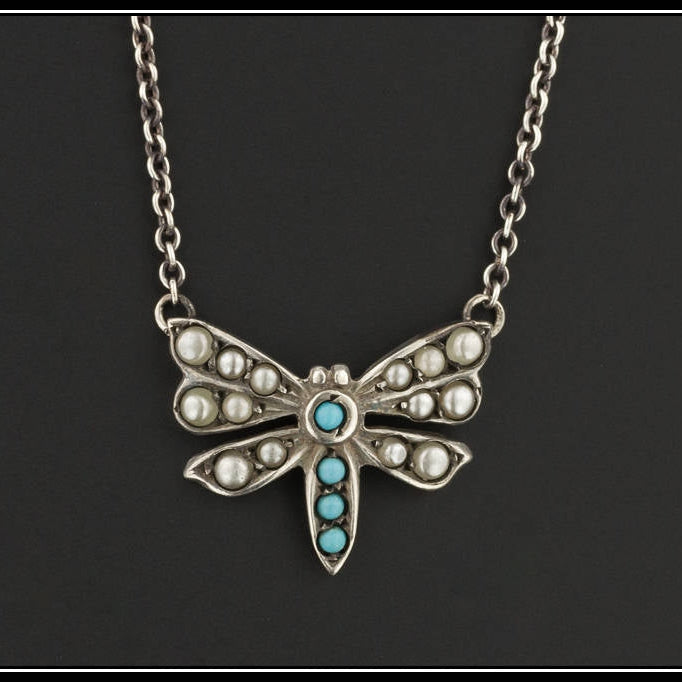 Silver Butterfly Necklace | Conversion Necklace 
