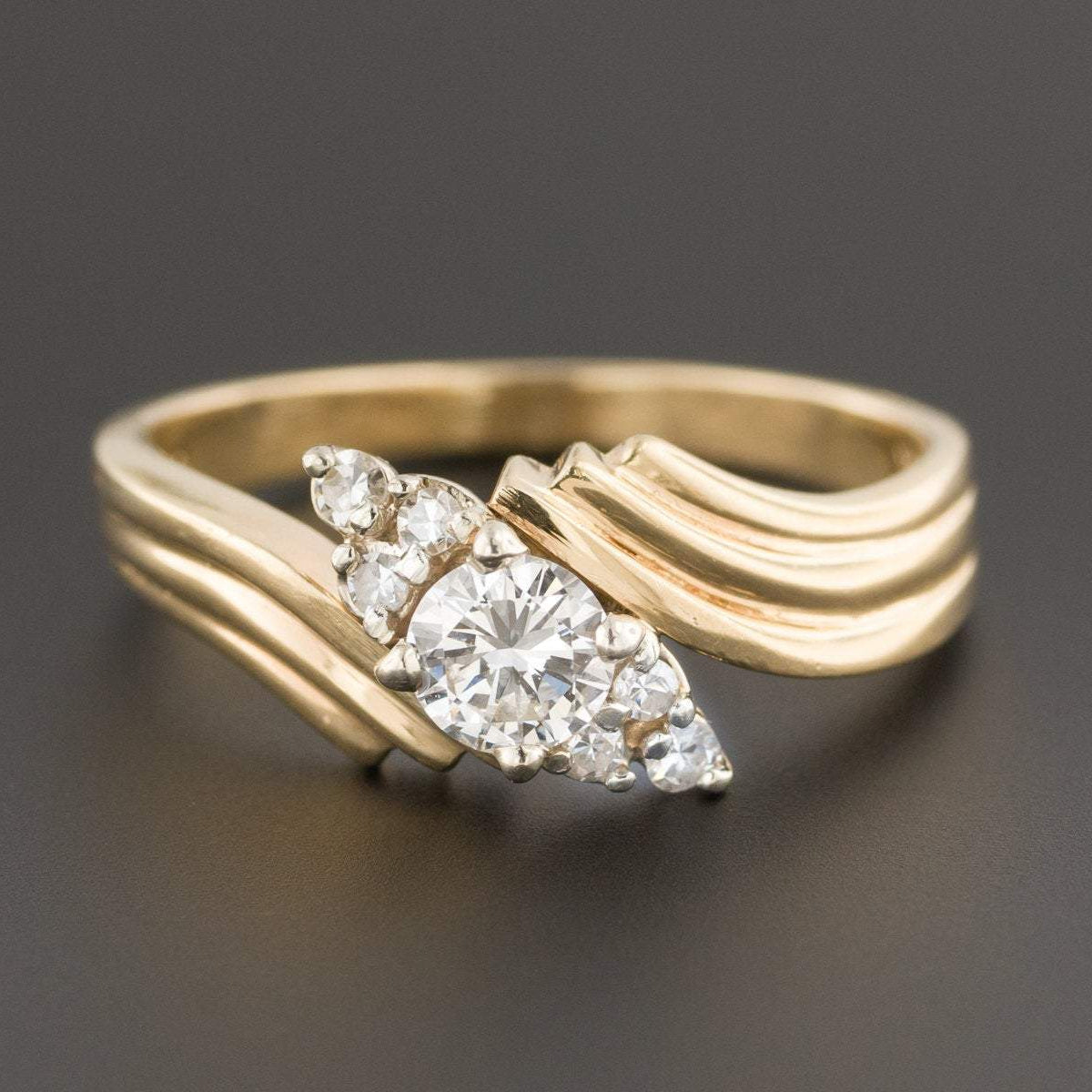 Engagement Ring | Vintage Diamond Ring | Vintage Engagement Ring | 14k Gold Ring | Yellow Gold Engagement Ring | Vintage Ring