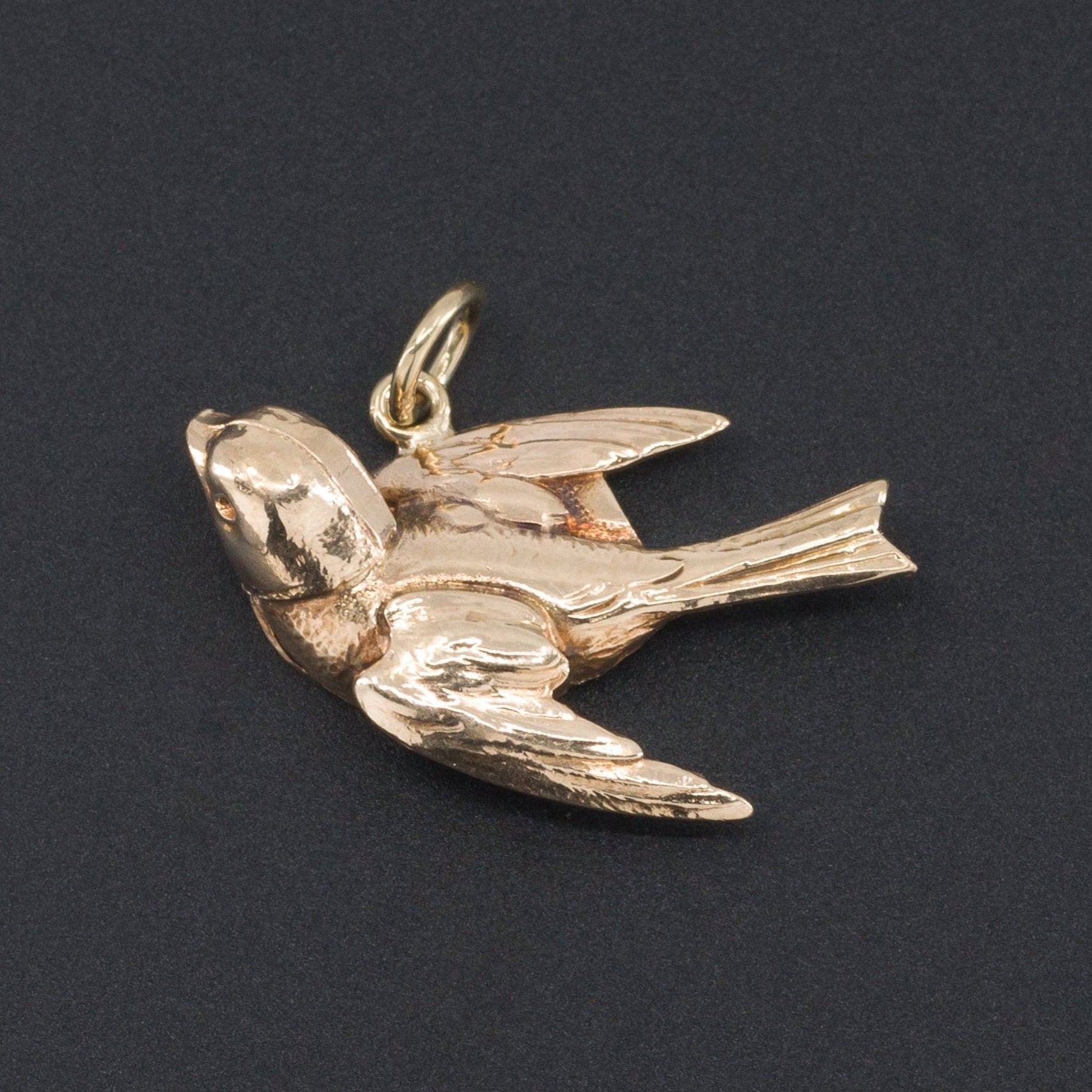 Bird Charm | Vintage Bird Charm-Trademark Antiques