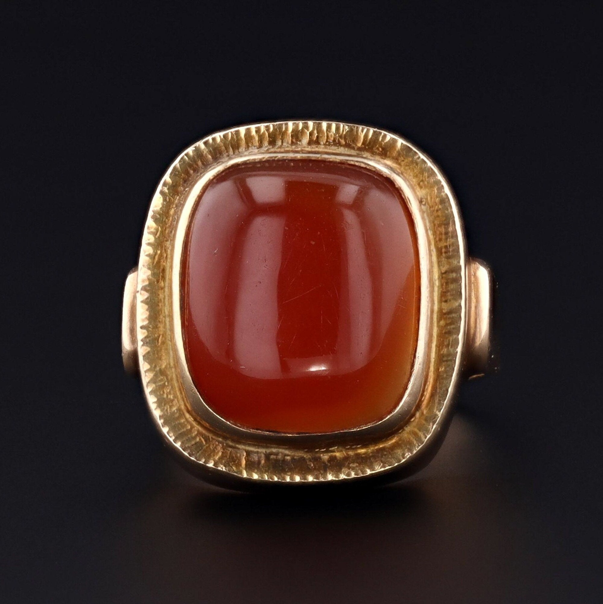 Carnelian Ring | Vintage Carnelian Ring 