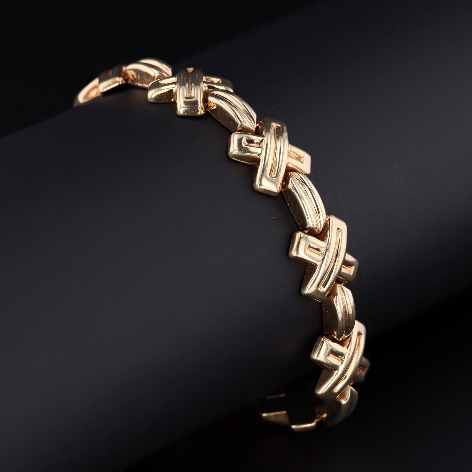 10k Gold Bracelet | Vintage Gold Bracelet 