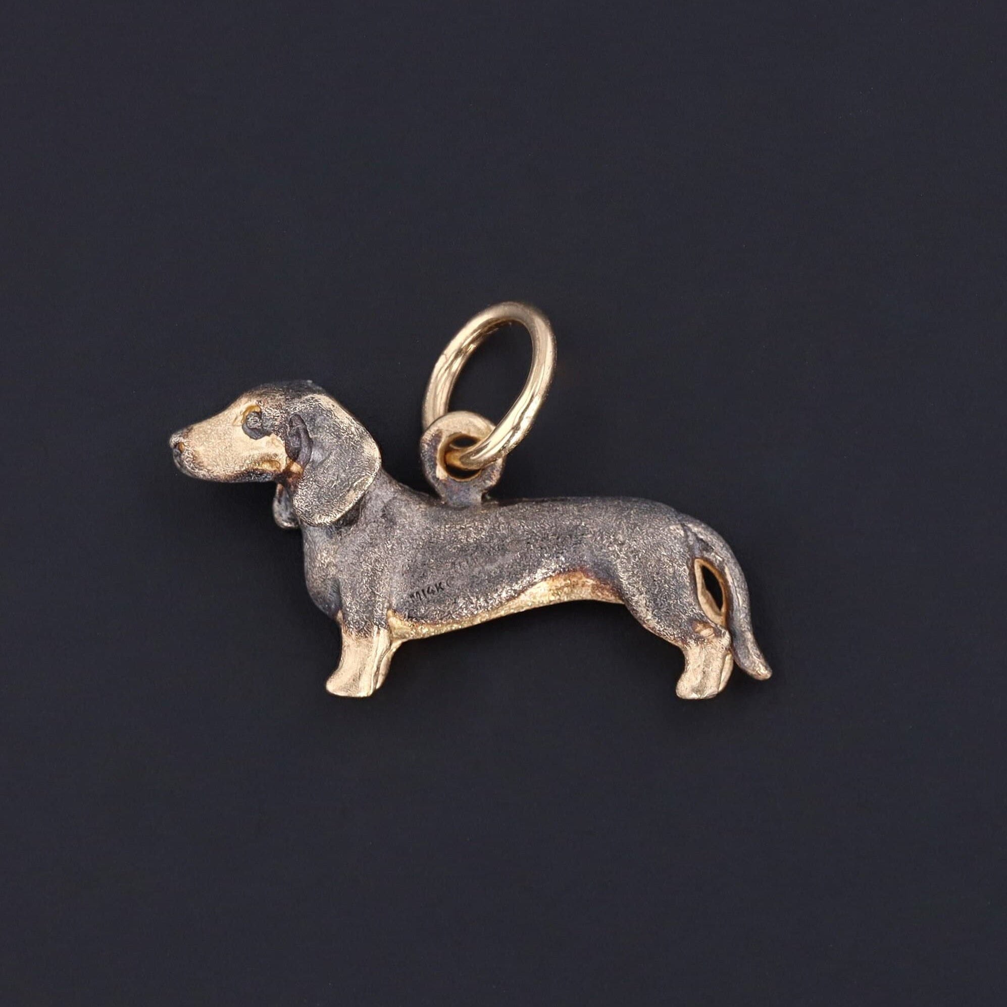 Vintage Dachshund Charm | Dog Charm 