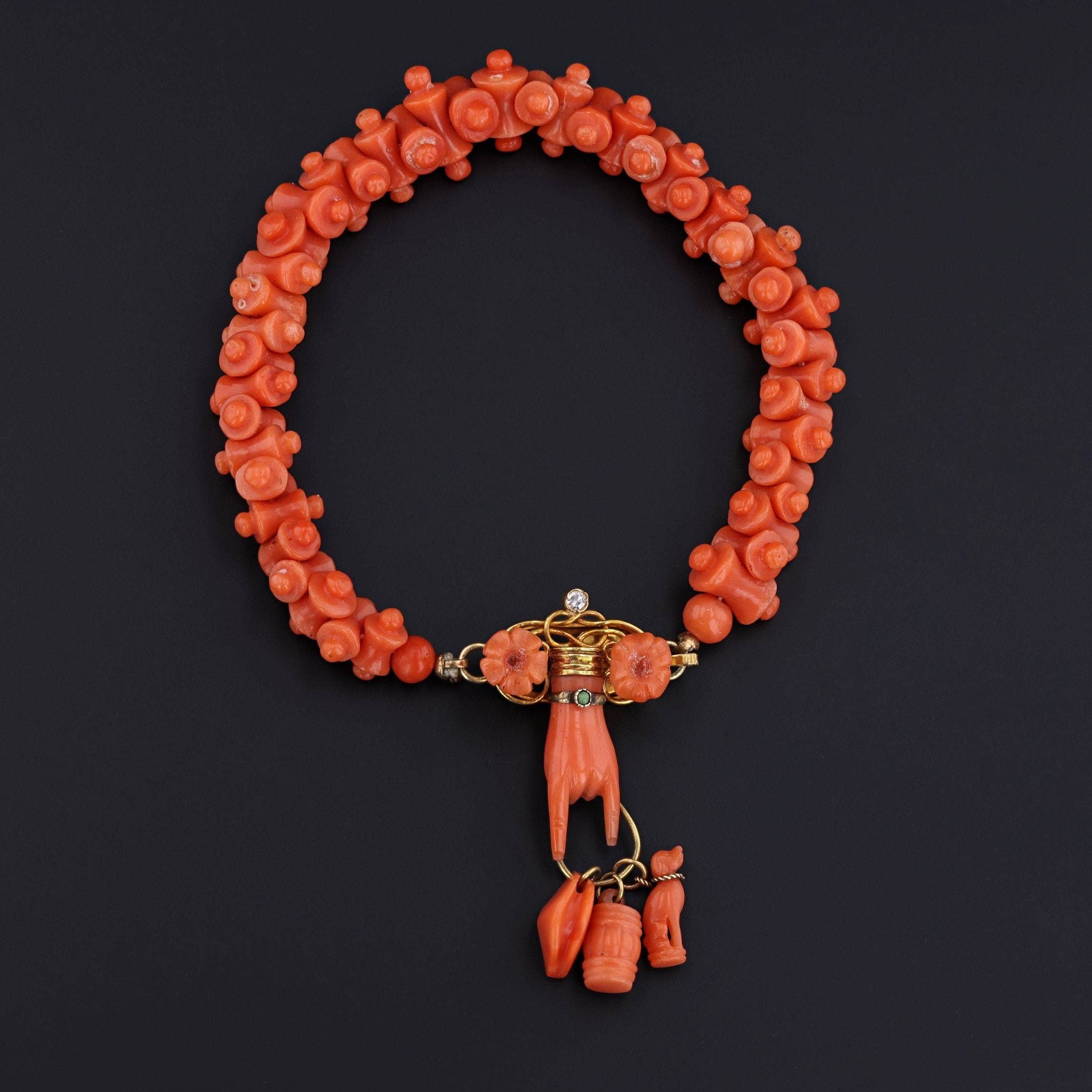 Moonga: Cherry Red Coral Bracelet for Mars Alignment | Brahmatells —  BrahmatellsStore