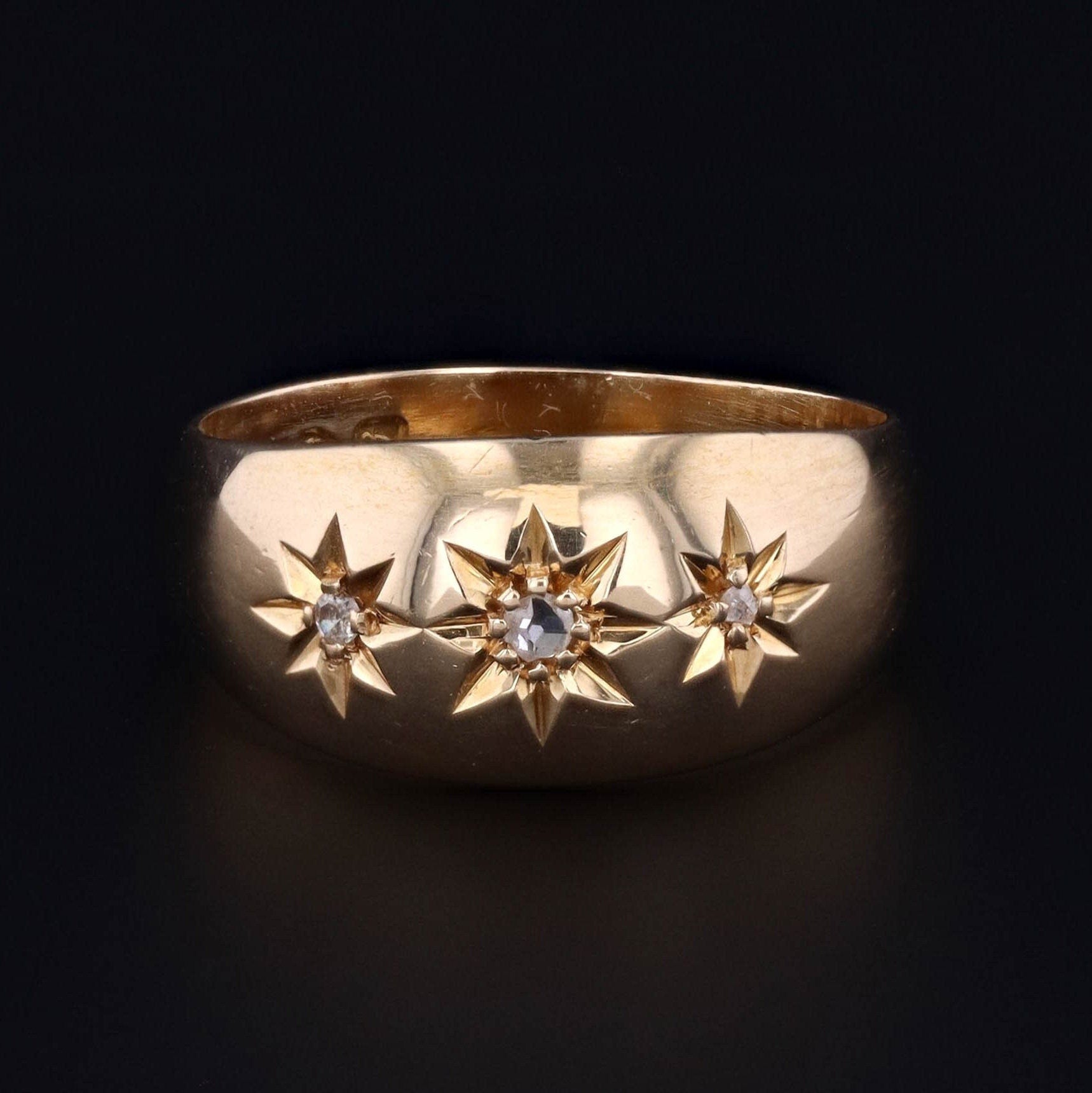 Antique Star Diamond Ring | Antique Diamond Ring 